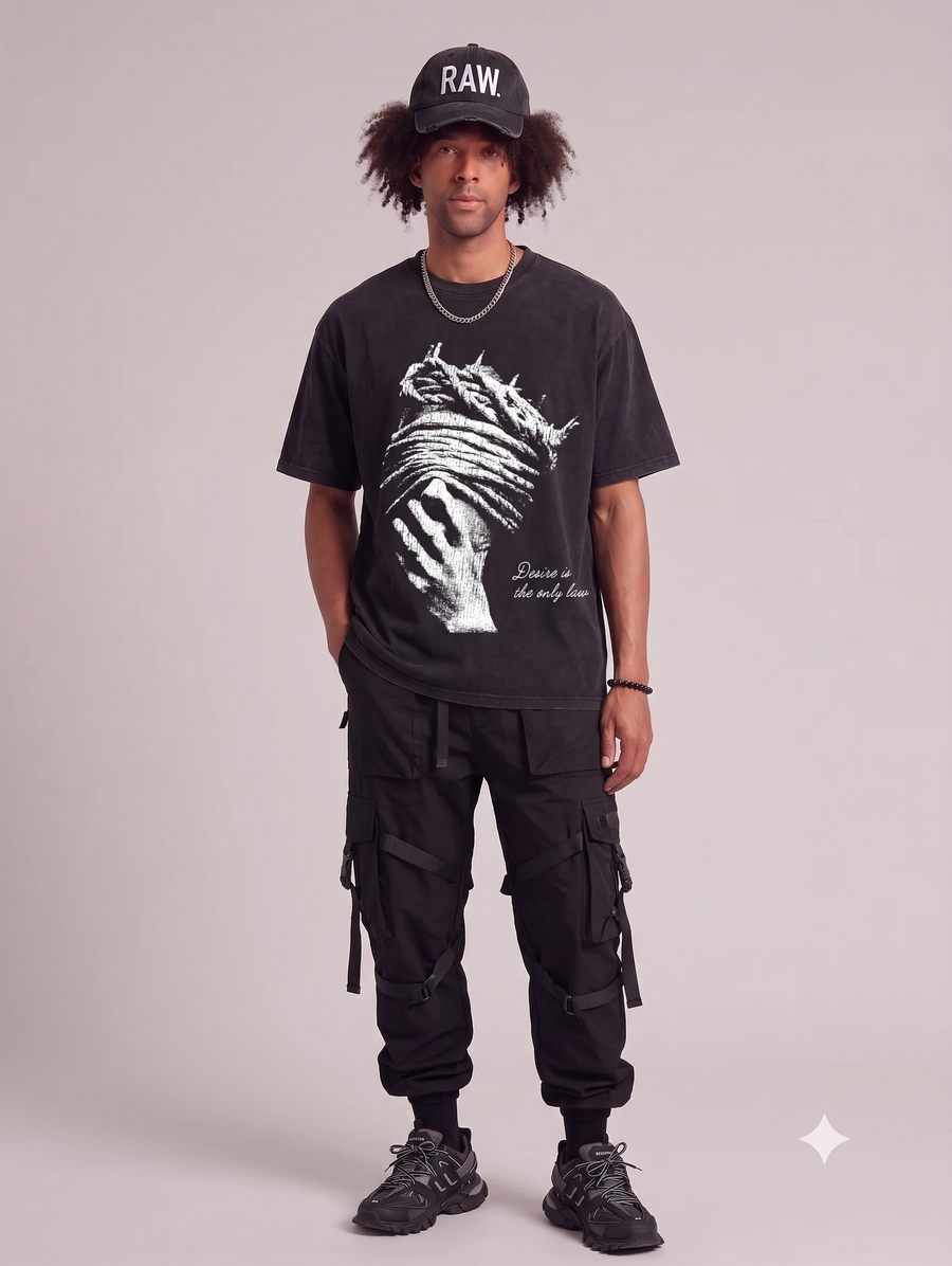 Harajuku Letter Graphic T Shirts Y2k
