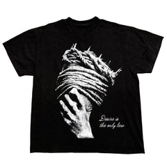 Harajuku Letter Graphic T Shirts Y2k